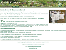 Tablet Screenshot of komitkompost.co.uk